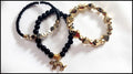 Spoiled Heart and Leopard 3 Stretch Bracelet Set