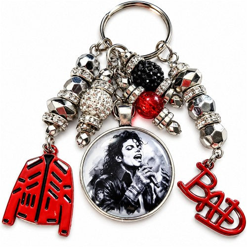 Michael Jackson Bad Keychain