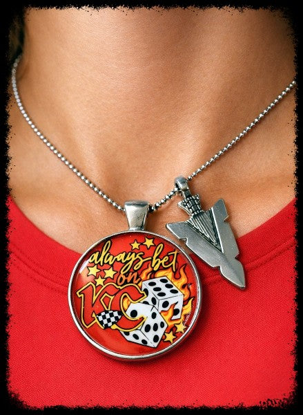 Always Bet on KC Necklace